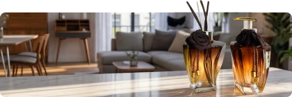 difusores decorativos para casa em ambiente elegante e moderno