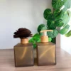 frasco difusor 200ml marrom vidro decoração ambiente compacto