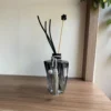 frasco difusor 270ml preto fumê vidro decoração sofisticada moderna