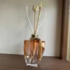 frasco difusor 270ml rose transparente vidro decoração delicada elegante