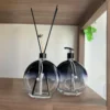 frasco difusor 500ml azul degradê vidro decoração moderna elegante