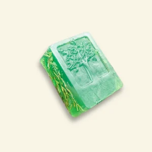 Sabonete Artesanal Alecrim 120g natural refrescante limpeza suave Cascas e Folhas