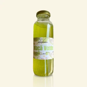 Geleia de Banho Maçã Verde 300ml Cascas e Folhas