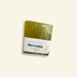 Sabonete Artesanal Arruda 100g Cascas e Folhas