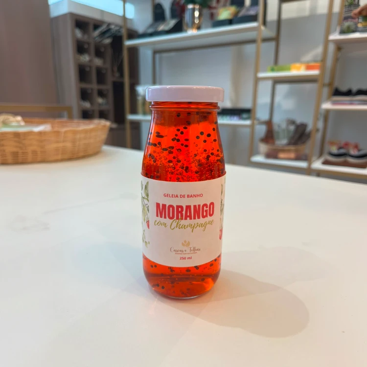 Geleia de banho Morango com champagnhe 250ml - Imagem 2
